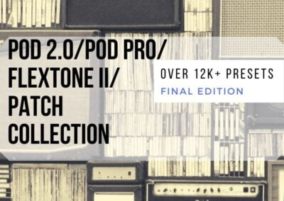 POD 2.0, POD PRO, Flextone 2 PATCH COLLECTION | Pod Pro Presets Download